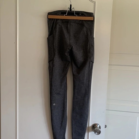 Lululemon speed up mid rise tights, grey size 4 - Picture 8 of 15